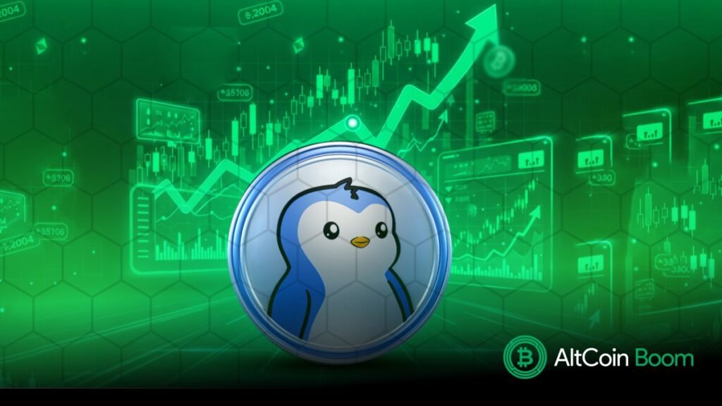 PENGU Holds Support, Retest Complete: Can Bulls Push Beyond $0.090?