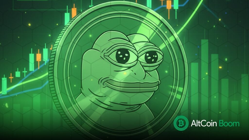 PEPE Support Test at $0.00000940—Rebound Could Trigger Run Toward $0.00001100