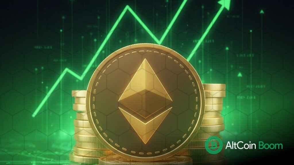 Ethereum Weekly Cup & Handle Pattern Signals Technical Target of $8,074